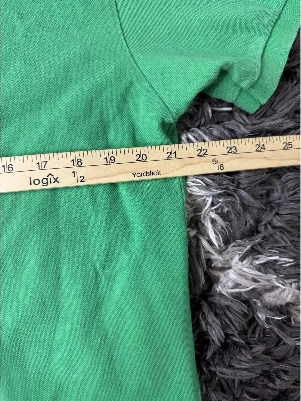 Vintage Polo Ralph Lauren Shirt Men’s Large Green Short Sleeve Singke Stitch